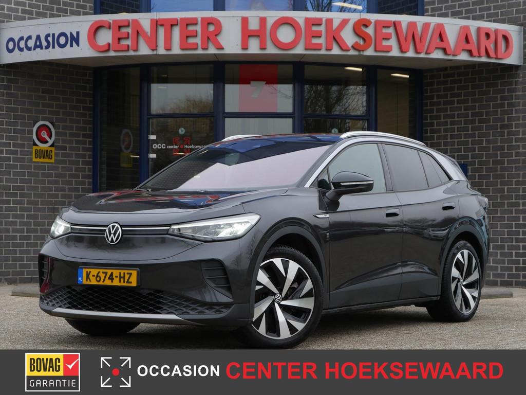VOLKSWAGEN Id.4 77kWh 204pk 1ST | Mangan Grey | Carplay | Ad, 12 maanden, Gebruikt, Leder en Stof, Origineel Nederlands