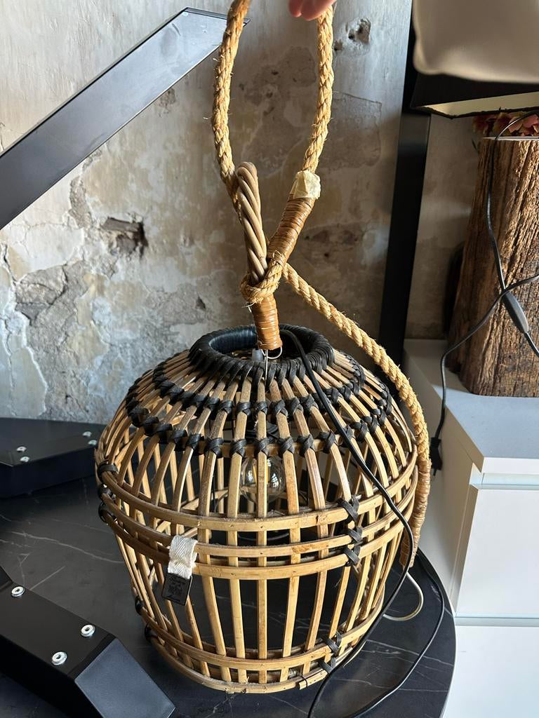 Rivièra Maison lamp, nooit gebruikt, Ophalen of Verzenden, Nieuw, Hout, Minder dan 50 cm