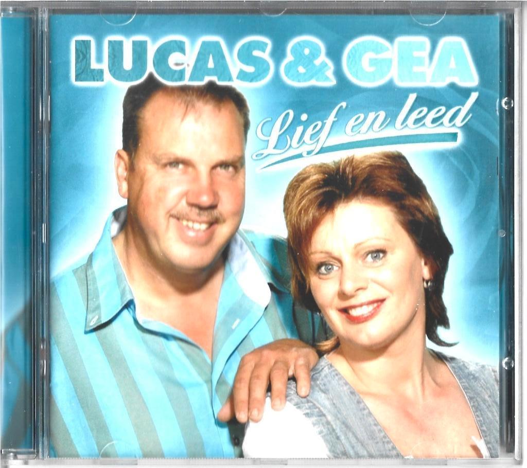 CD: Lucas & Gea - Lief en leed, Cd's en Dvd's, Ophalen of Verzenden, Zo goed als nieuw, Levenslied of Smartlap