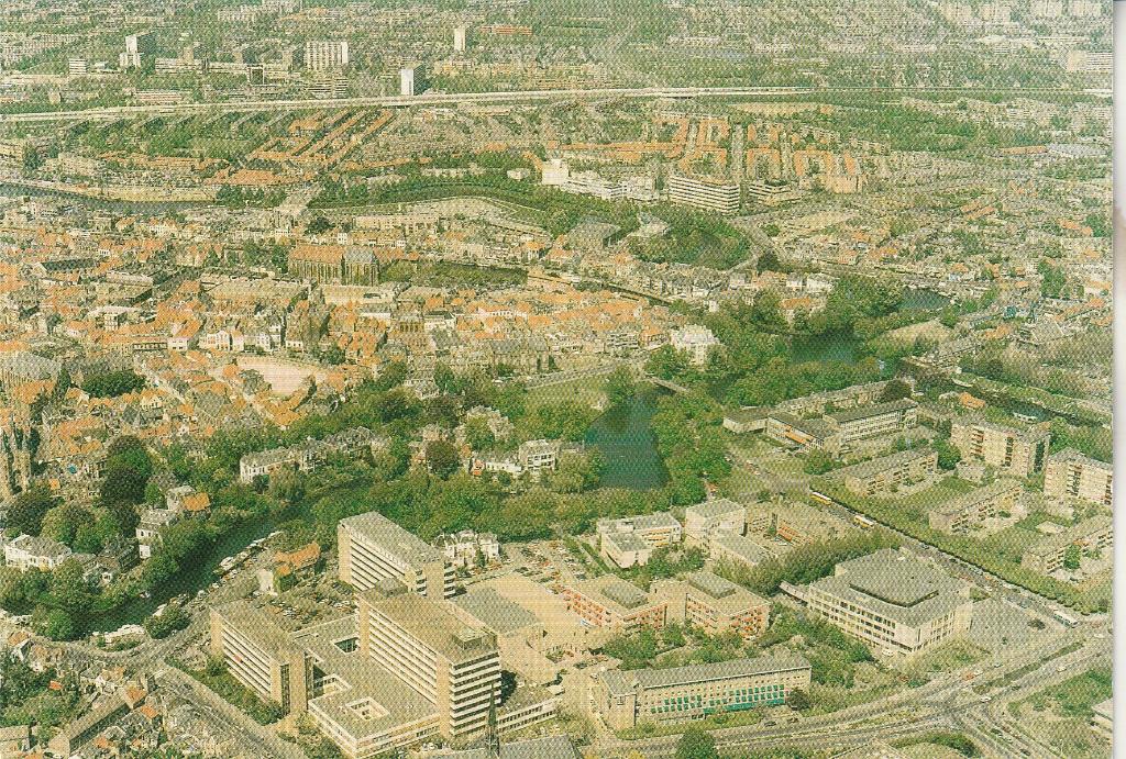 Luchtfoto De Weezenlanden, Ophalen of Verzenden, 1960 tot 1980, Ongelopen, Overijssel