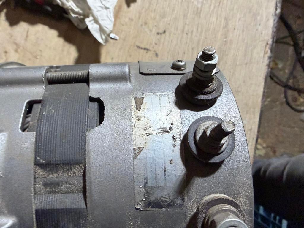 24 volt dynamo diesel motor, Ophalen of Verzenden, Gebruikt