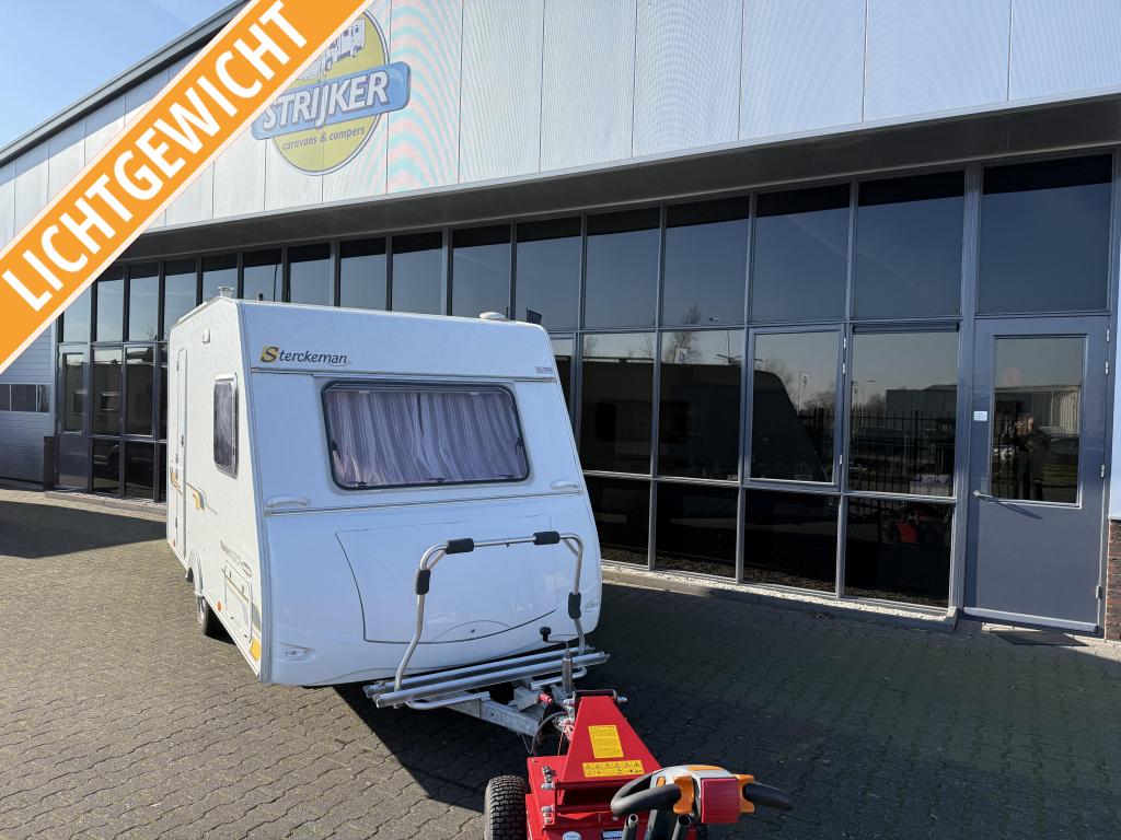 Sterckeman Starlett Executive 420 CP Bed + Zit WC 720KG 2006, Caravans en Kamperen, Caravans, Bedrijf, tot en met 4, 500 - 750 kg