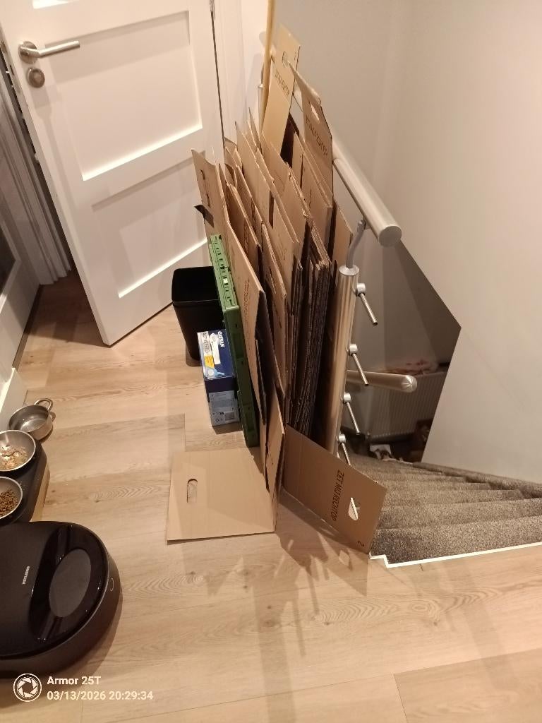 Verhuisdozen gratis, Doe-het-zelf en Verbouw, Kratten en Dozen, Ophalen, Doos, 40 tot 60 cm, Opvouwbaar