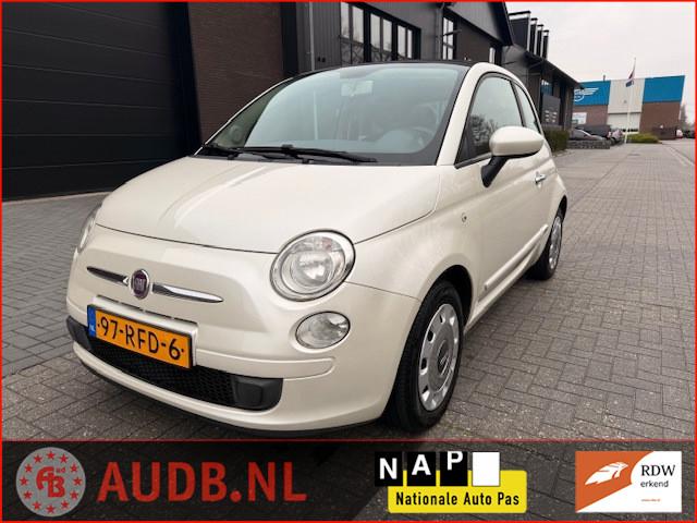 Fiat 500 C 1.2 Pop| CABRIO| AIRCO|1 EIG.|119907kmNAP|, Euro 5, Gebruikt, Cabriolet, Origineel Nederlands