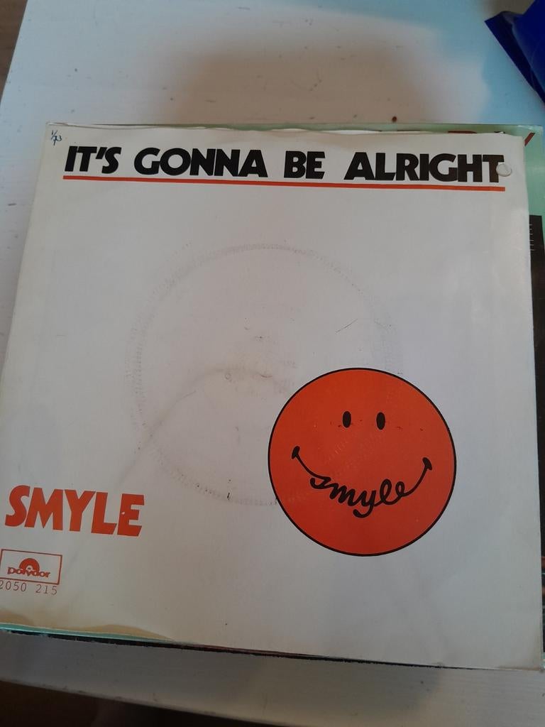 Smyle 7 inch it,s gonna be alright, Ophalen of Verzenden, Zo goed als nieuw, Pop
