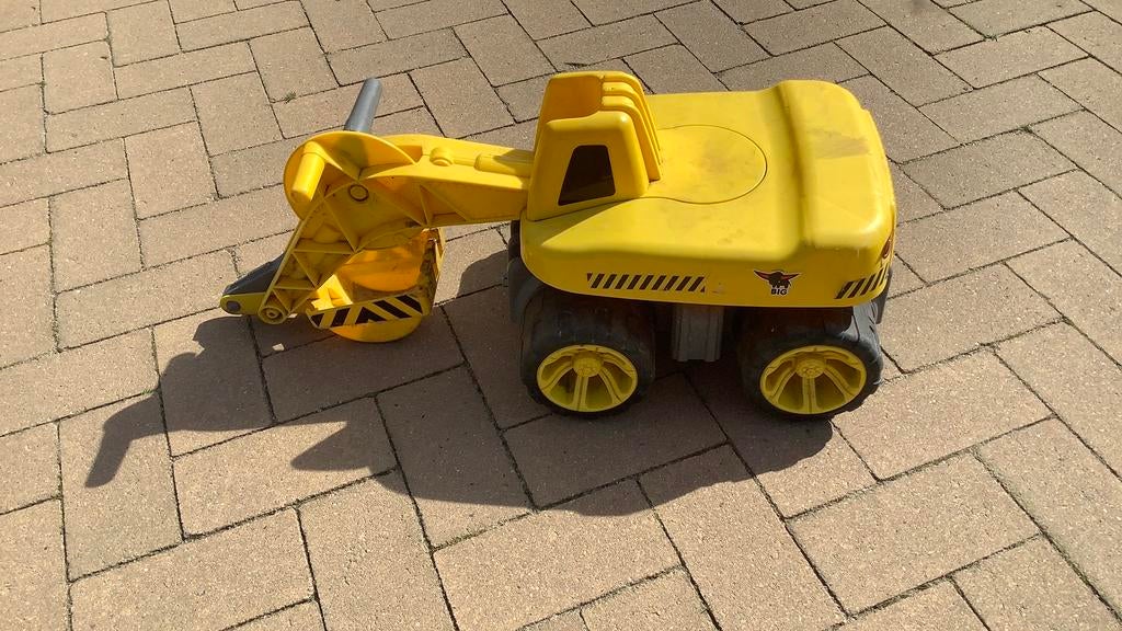 Grote graafmachine, Ophalen, Zo goed als nieuw