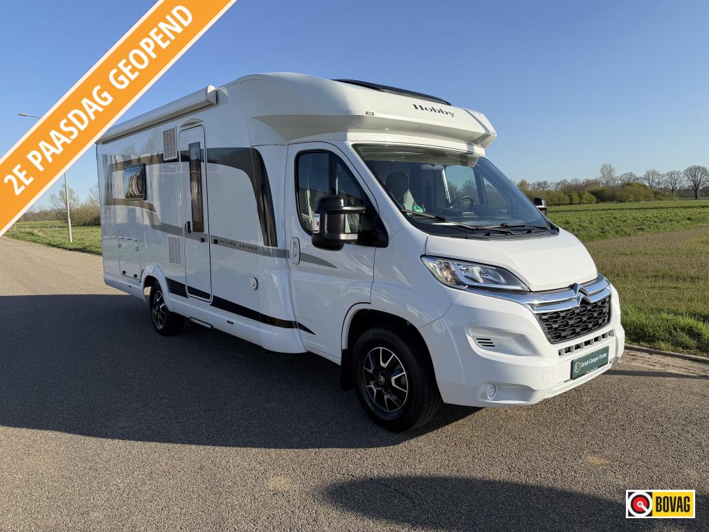 Hobby Optima Ontour T70F, 2x Airco, Zonnepaneel 2x,, Caravans en Kamperen, Campers, Hobby, Bedrijf, Tot en met 3, Startonderbreker