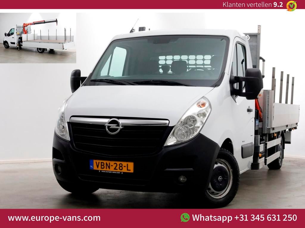 Opel Movano 2.3 CDTI 145pk E6 Open Laadbak + Kraan 08-2019, Auto's, Voorwielaandrijving, 145 pk, Gebruikt, 4 cilinders