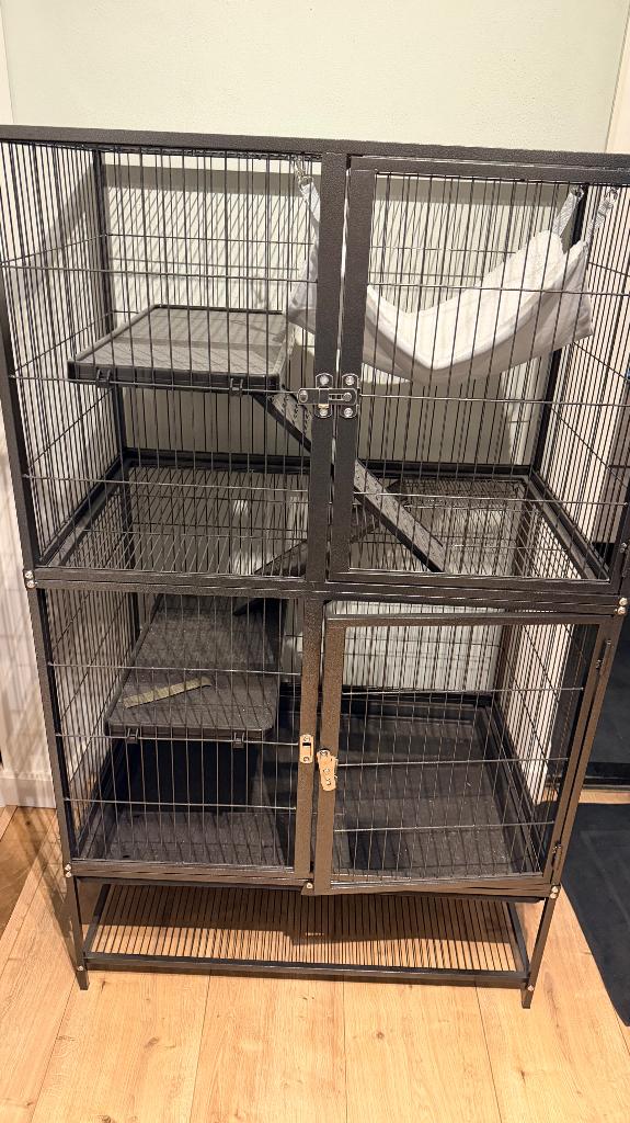 Kooi voor een fret, Ophalen, Nieuw