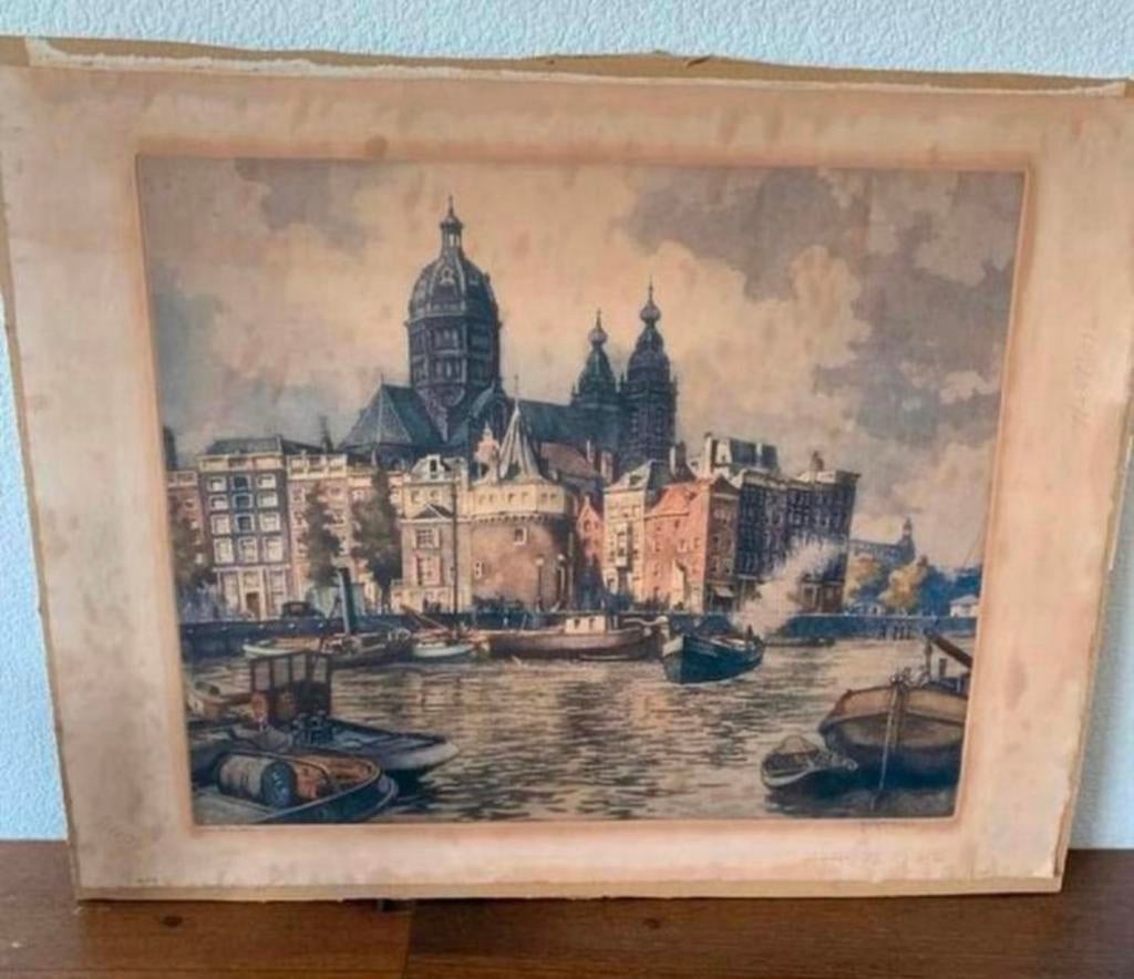 Ets Roodenburg, Hendrikus Elias Prins Hendrikkade Amsterdam., Ophalen of Verzenden