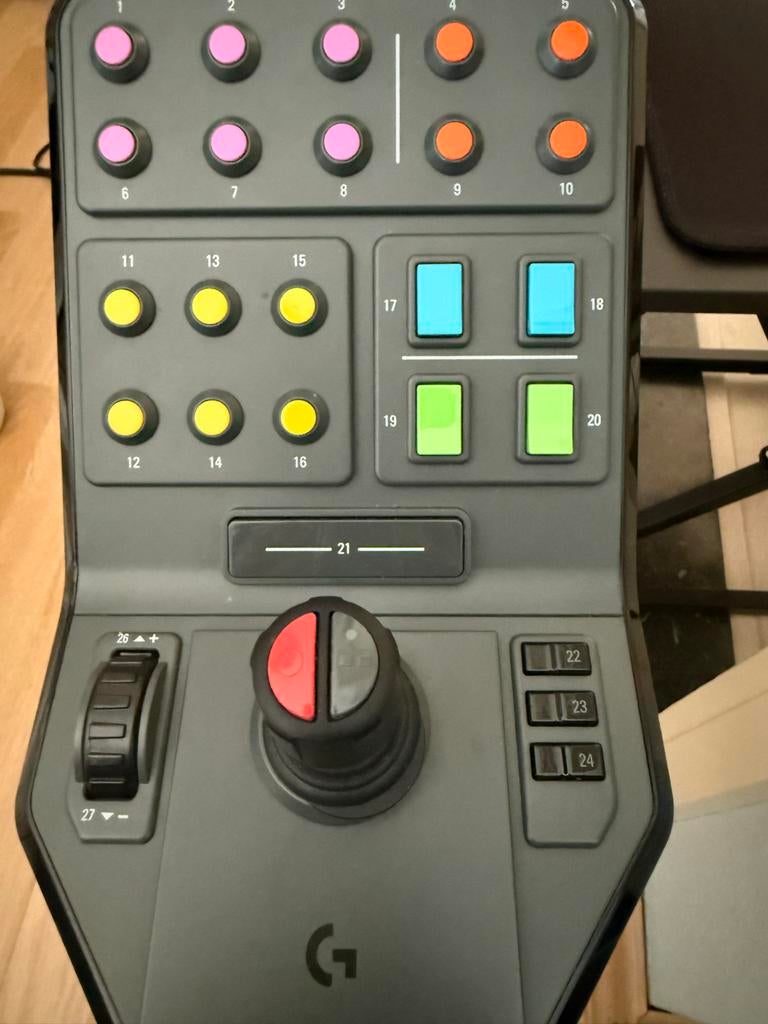 Logitech Saitek Farm Simulator Side Panel Controller, Computers en Software, Joysticks, Zo goed als nieuw, Ophalen