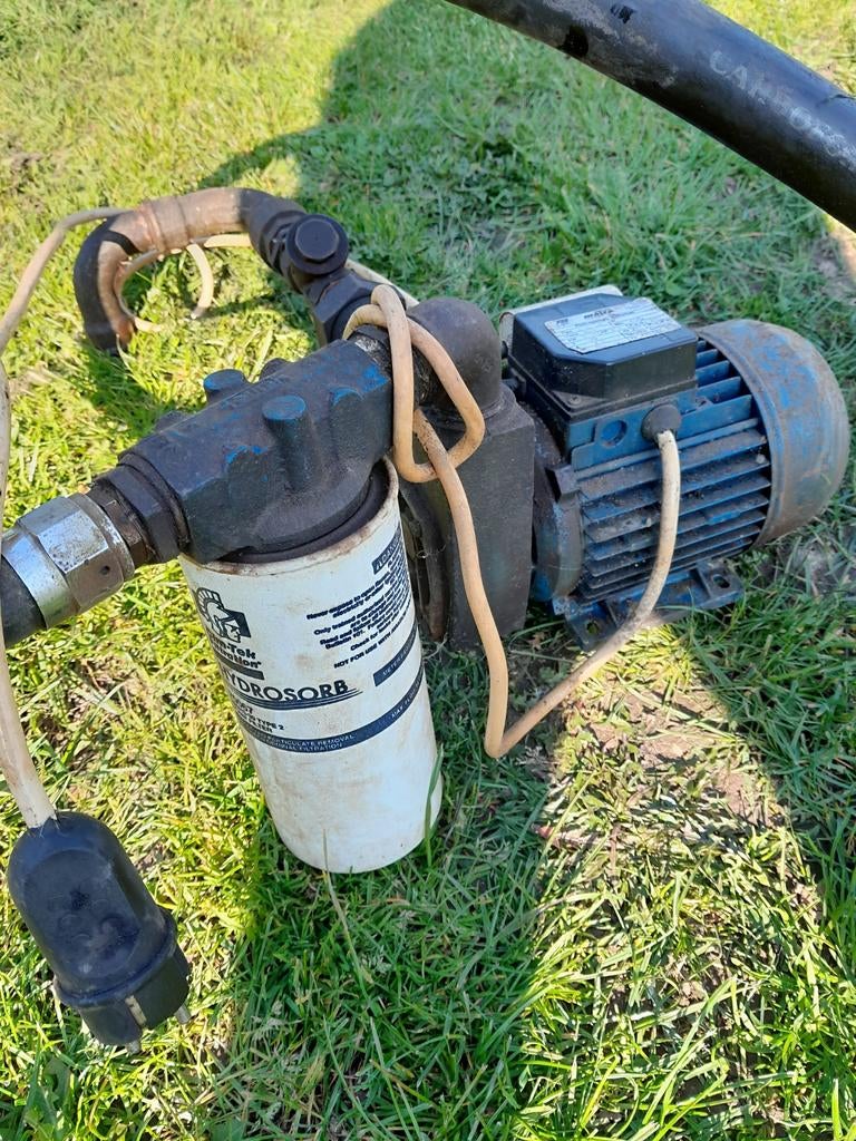 POMP MET VULPISTOOL, Ophalen, Gebruikt