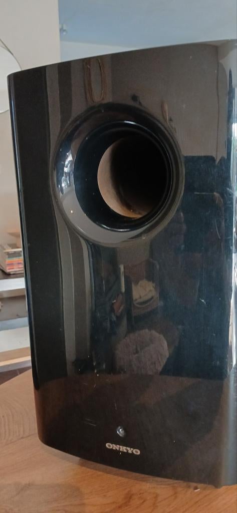 Nette Onkyo subwoofer te koop, Audio, Tv en Foto, Luidsprekers, Ophalen of Verzenden, Zo goed als nieuw, Subwoofer, Overige merken