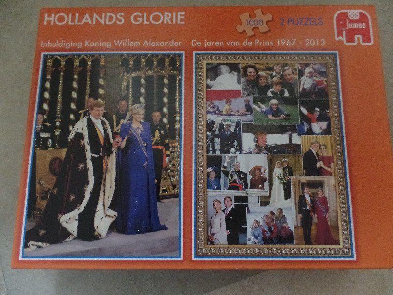 2 puzzels van het koninklijk huis, Verzamelen, Koninklijk Huis en Royalty, Ophalen of Verzenden, Nieuw, Overige typen