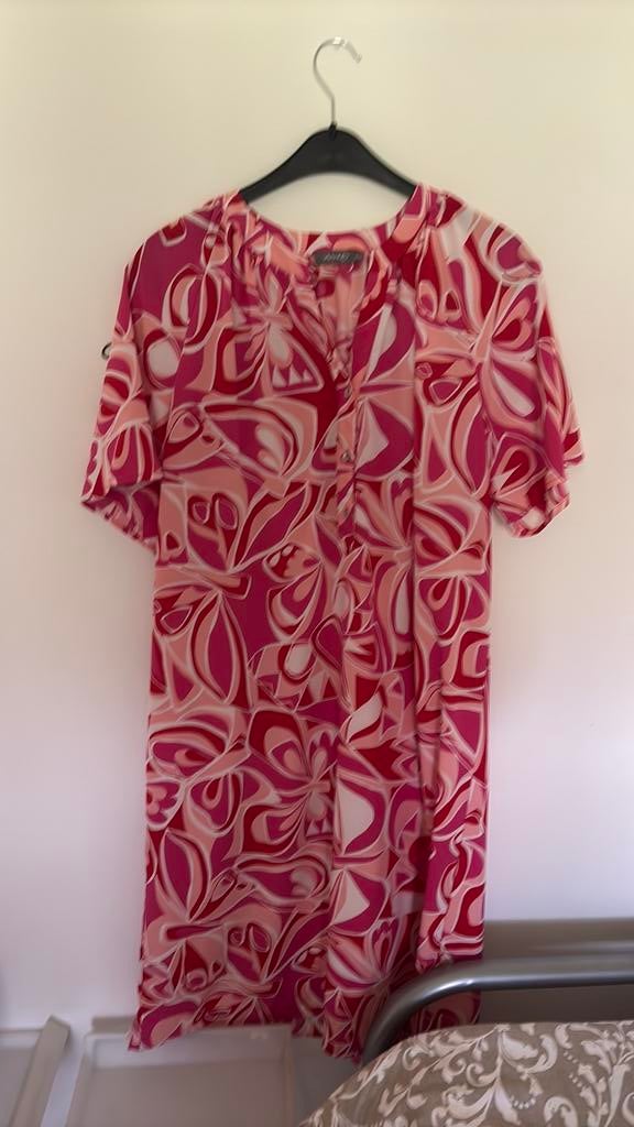 Geisha zomerjurk xxl 48, Maat 46/48 (XL) of groter, Nieuw, Ophalen of Verzenden, Roze