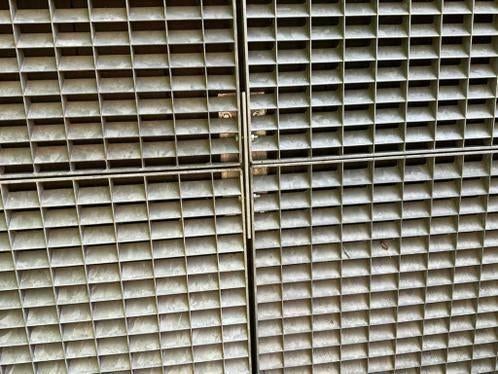 Lamellen roosters gegalvaniseerd tuinschermen ( 134 ), Ophalen, Zo goed als nieuw, 200 cm of meer, Nb