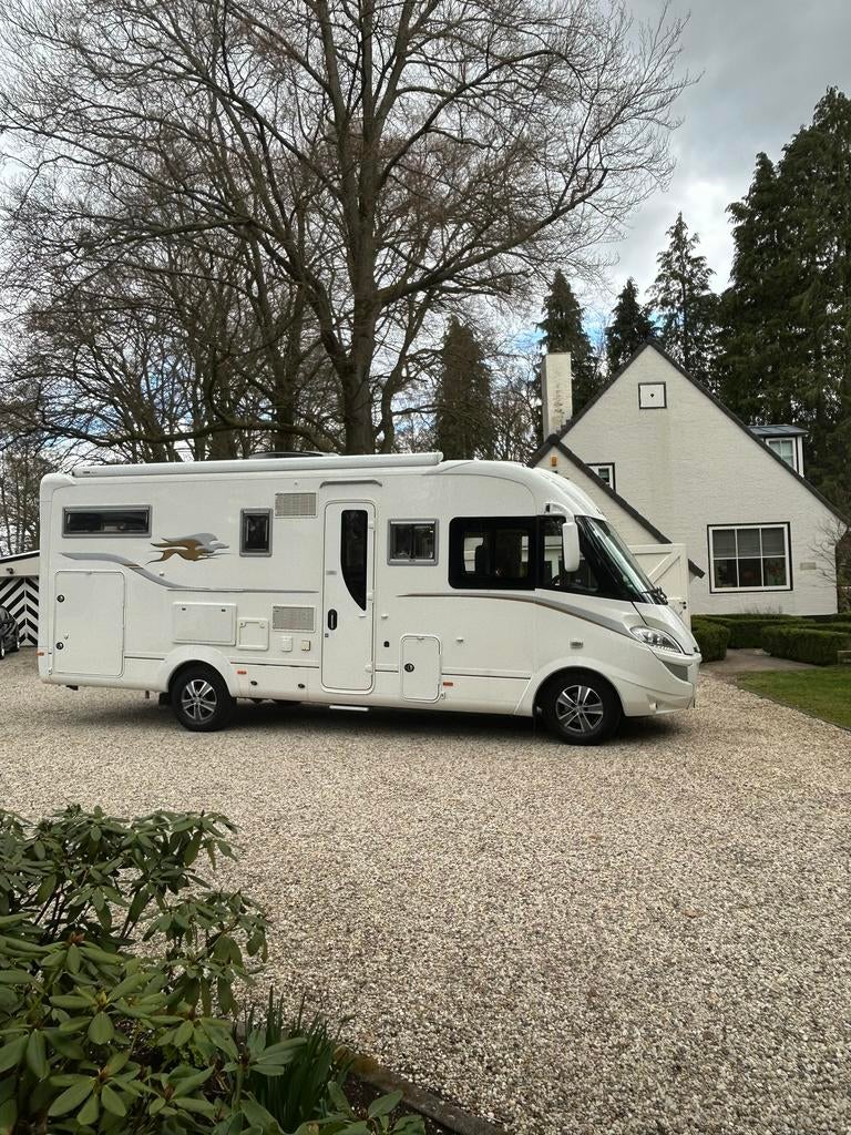 Hymer/Laika Kreos 7009 bj2012 180pk automaat enkele bedden!!, Caravans en Kamperen, Campers, Fiat, 7 tot 8 meter, Bedrijf, Gaslek-detector