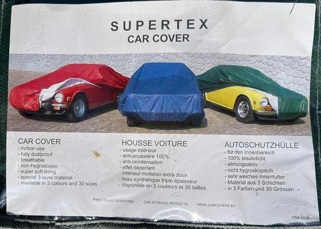 Nieuwe autohoes Supertex CarCover, Auto diversen, Ophalen of Verzenden, Nieuw, Universeel
