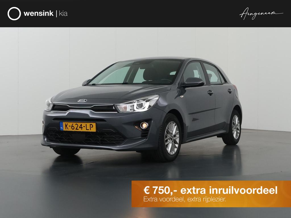 Kia Rio 1.0 T-GDi MHEV DynamicLine | Navigatie | Parkeercame, Auto's, Kia, Voorwielaandrijving, Gebruikt, Euro 6, 49 €/maand