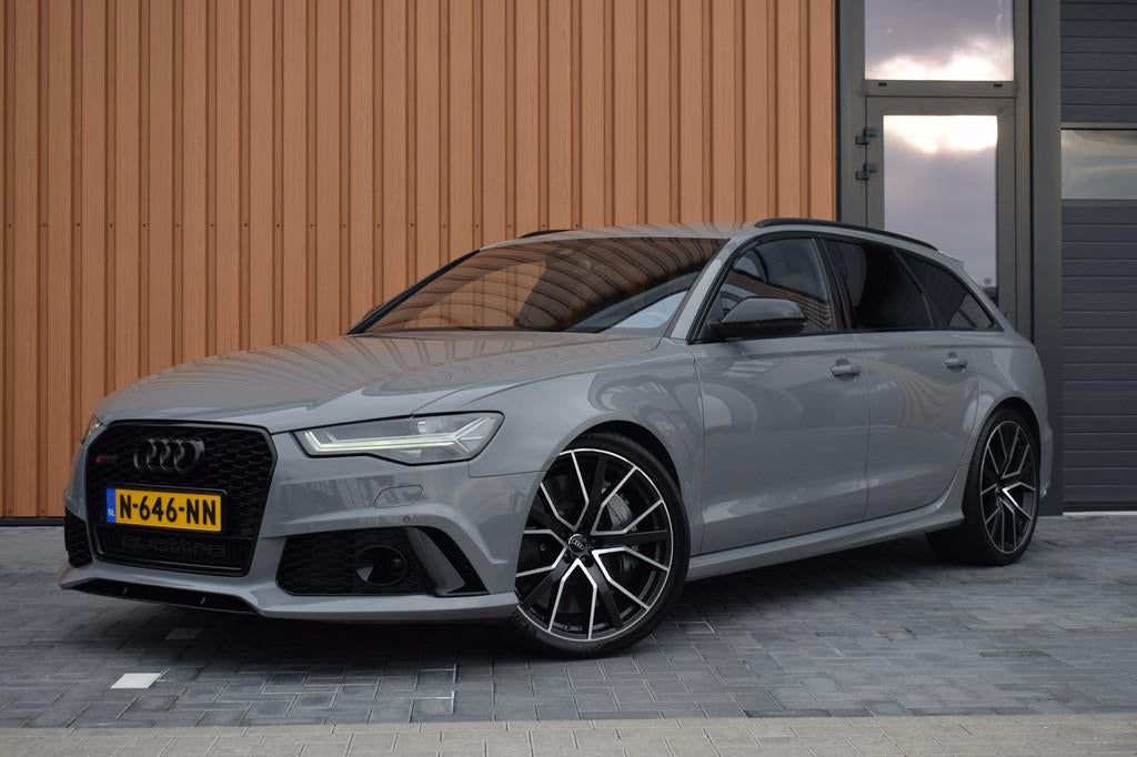 Audi RS6 4.0 V8 TFSI Quattro 605pk Performance | Akrapovič, Auto's, Automaat, Gebruikt, Lane Keeping Assist, 3993 cc