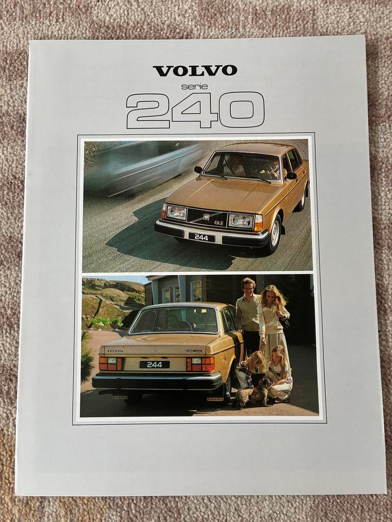 Volvo 240 brochure 1979, Boeken, Ophalen of Verzenden, Zo goed als nieuw, Volvo