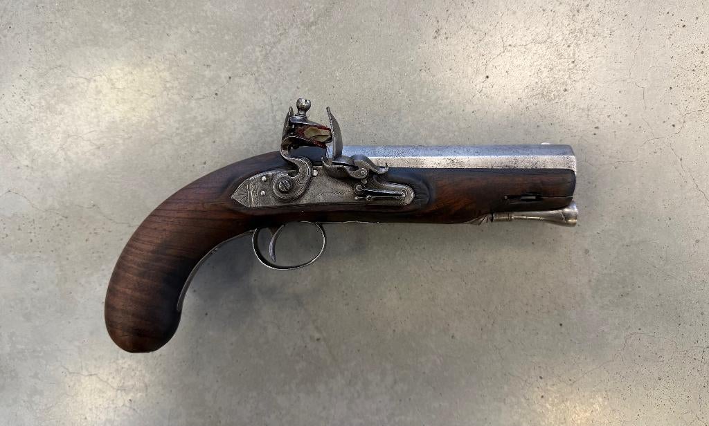 Antiek Flintlock pistool, Verzamelen, Militaria | Algemeen, Ophalen of Verzenden, Landmacht, Nederland, Overige typen