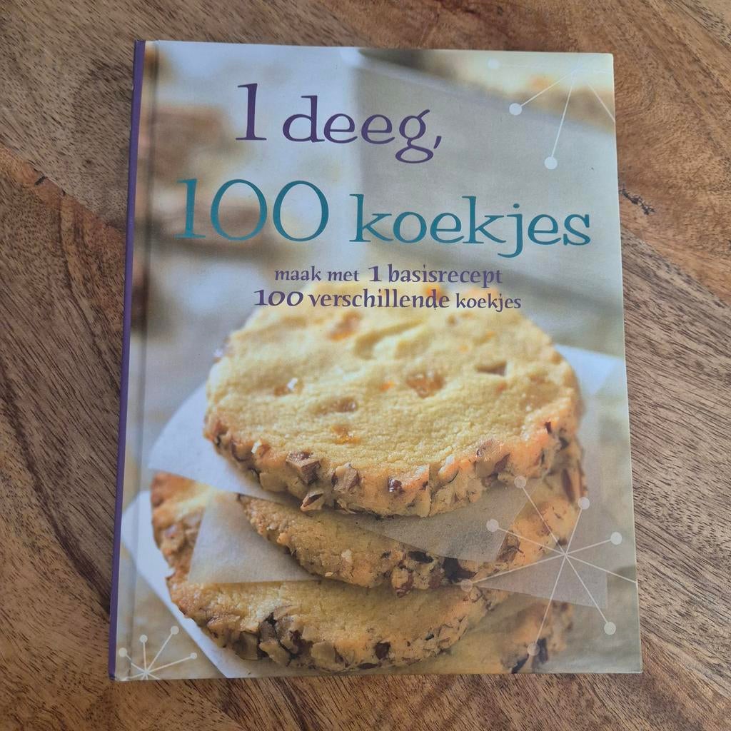 1 Deeg, 100 Koekjes kookboek, Ophalen of Verzenden