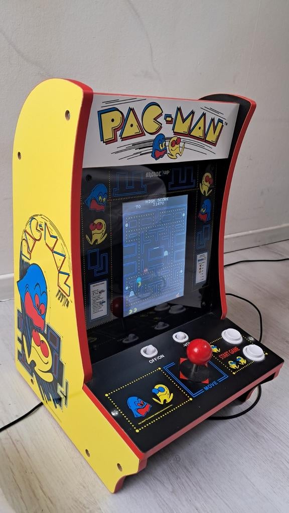 Arcade1up - Pacman tabletop arcade machine, Spelcomputers en Games, Spelcomputers | Overige, Ophalen