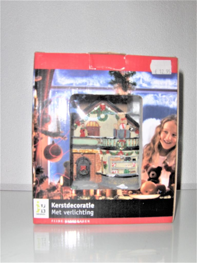 Kersthuisje Intratuin (2364x), Ophalen of Verzenden, Zo goed als nieuw