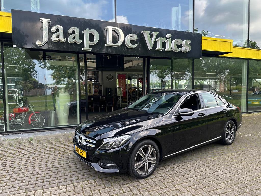 Mercedes-Benz C-klasse 180 Lease Edition, Bluetooth, Gebruikt, Zwart, Bedrijf