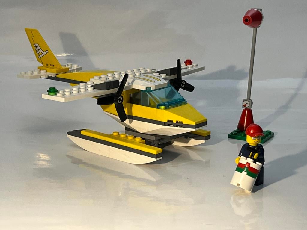 Lego city 3178 water vliegtuig geel, Kinderen en Baby's, Speelgoed | Duplo en Lego, City, Lego, Compleet, Ophalen of Verzenden