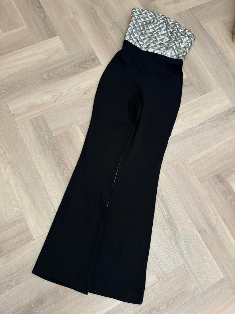 Mango jumpsuit nieuw, Verzenden, Zo goed als nieuw, Zwart