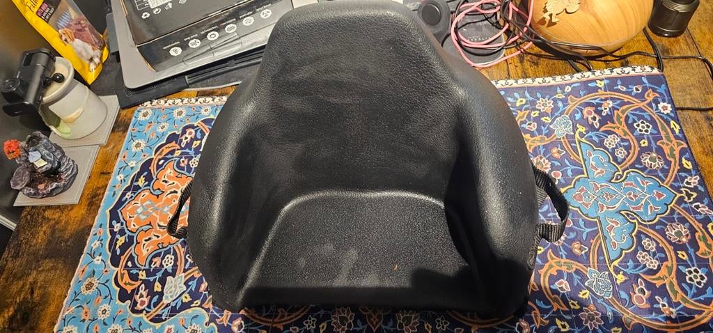 Stamatakis Stevige scooter stoel van echt leder, Achterzitje, Gebruikt, 9 t/m 18 kg, Ophalen of Verzenden