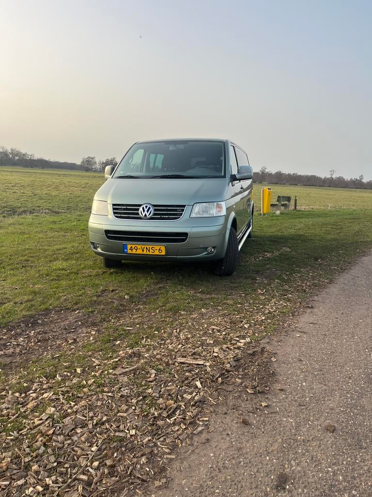 Volkswagen Transporter Bestel 2.5 TDI 128KW DC AUT 2008, Auto's, Zwart, Overige kleuren, Volkswagen, 2020 kg