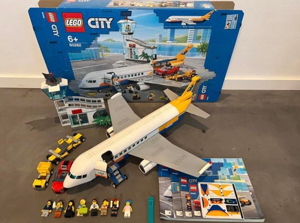 Lego Vliegtuig 60262, Ophalen of Verzenden, Zo goed als nieuw, Complete set, Lego