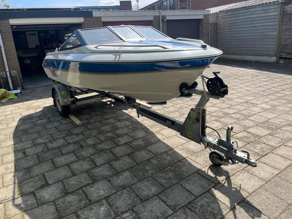 Zeer nette sport craft 1500CB met 90pk mercury, Watersport en Boten, Ophalen, 70 tot 120 pk, Zo goed als nieuw, 3 tot 6 meter