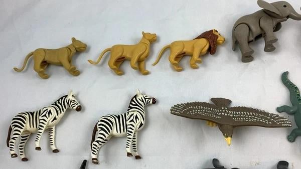 Playmobil Dierentuin Safari Dieren Set Giraffe Olifant Leeuw, Coolsingel 104, 3011 AG Rotterdam, Netherlands, Verzenden, Zo goed als nieuw