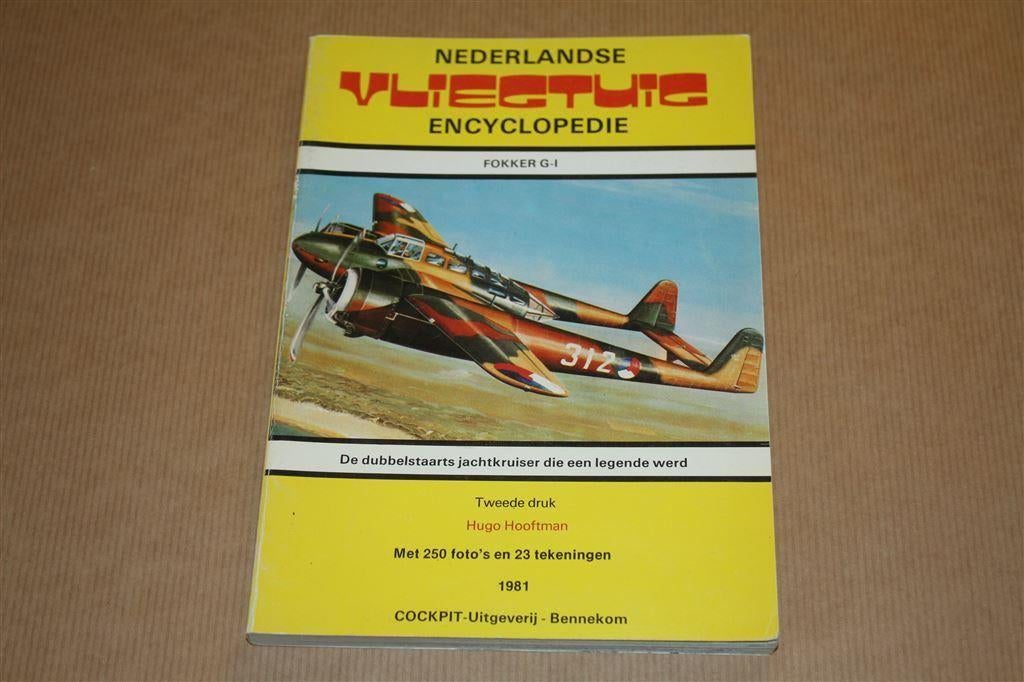 Ned Vliegtuig Enc - Fokker G-1 Dubbelstaarts jachtkruiser, Ophalen of Verzenden, Zo goed als nieuw, Schaalmodel