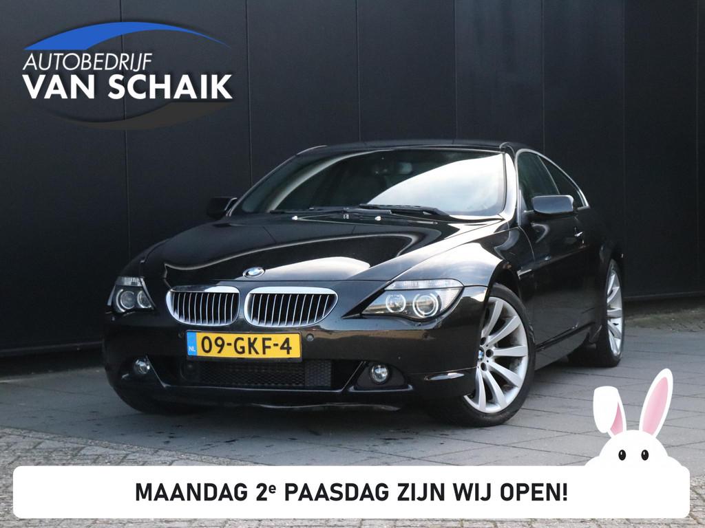 BMW 6-serie 650i High Executive | NL AUTO | LEDER | PANO-DAK, Automaat, Achterwielaandrijving, Gebruikt, 367 pk