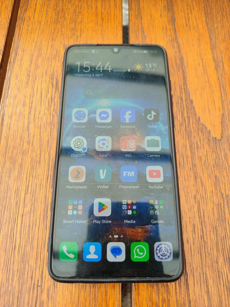 Huawei P30, Ophalen of Verzenden, Zo goed als nieuw, Blauw