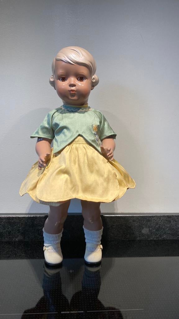 🐢Schildpadpop Inge🐢, Verzamelen, Poppen, Ophalen of Verzenden, Zo goed als nieuw, Kleertjes