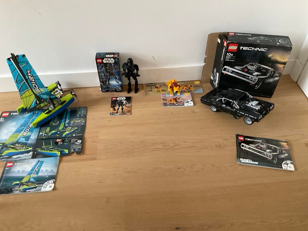 Lego sets: Technic, Star Wars, Creator, Ophalen of Verzenden, Gebruikt, Complete set, Lego