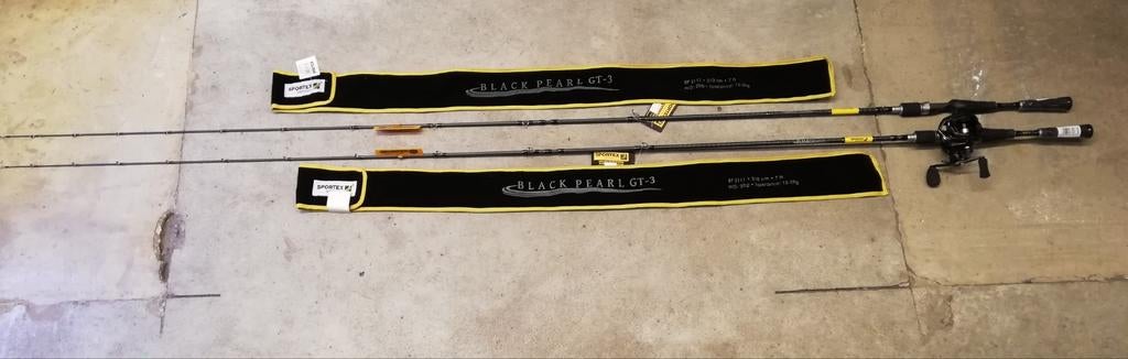Sportex black pearl BP 2111 baitcast 210 7ft 13-29g, Watersport en Boten, Ophalen, Nieuw, Werphengel