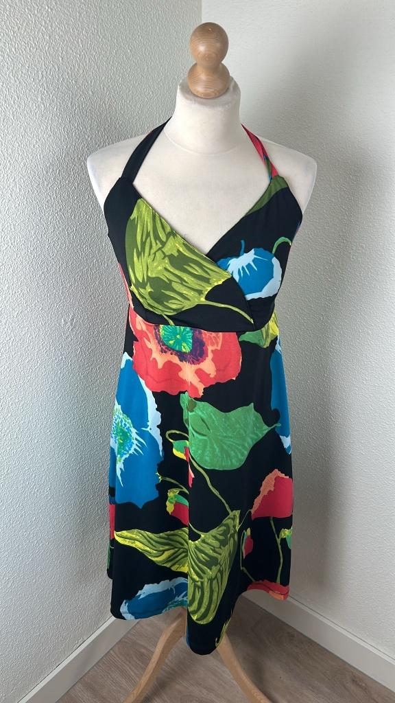 King Louie maat M kleurrijk zomer jurkje 1119