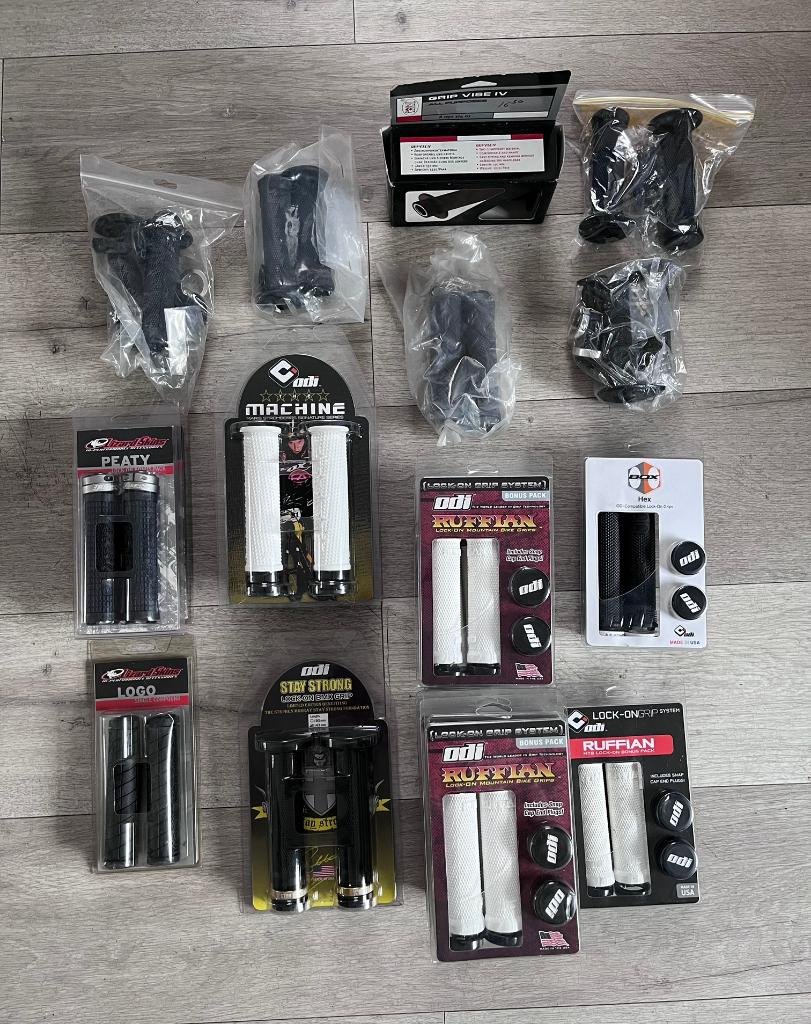 Diverse BMX Lock On handvatten, Ophalen of Verzenden, Nieuw, Racefiets, Crankstel of Pedalen