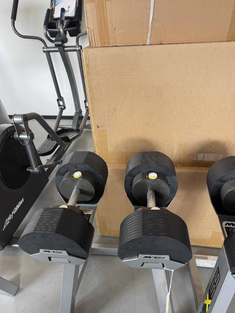 MX55 Select Dumbbells Incl. Standaard - 4.5KG t/m 24.9KG, Ophalen, Dumbbell, Firstdegreefitness.com, Info@firstdegreefitness.com