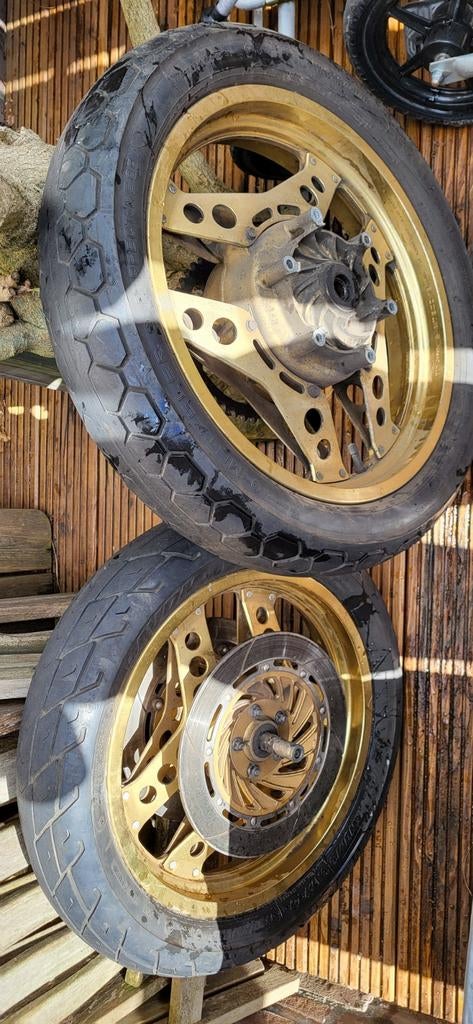 Originele Honda Comstar velgen set - VF VFR CB, Ophalen of Verzenden