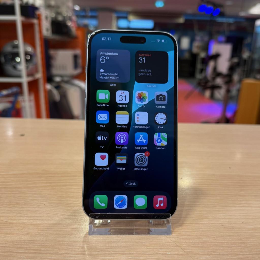 Apple iPhone 15 256Gb White in prima staat - accu 86%, Apple, Zo goed als nieuw, Support@apple.com, One Apple Park Way
Cupertino, CA 95014
United States