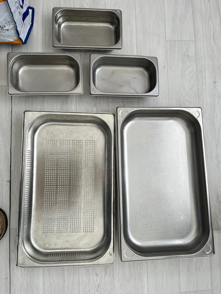 Gastronorm warmhoud au bain marie bakken, Ophalen of Verzenden, Gebruikt, Minder dan 25 cm, Minder dan 100 cm