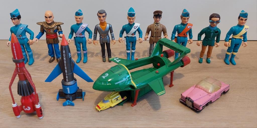 Thunderbirds (voertuigen en poppetjes), Verzamelen, Ophalen of Verzenden, Nieuw